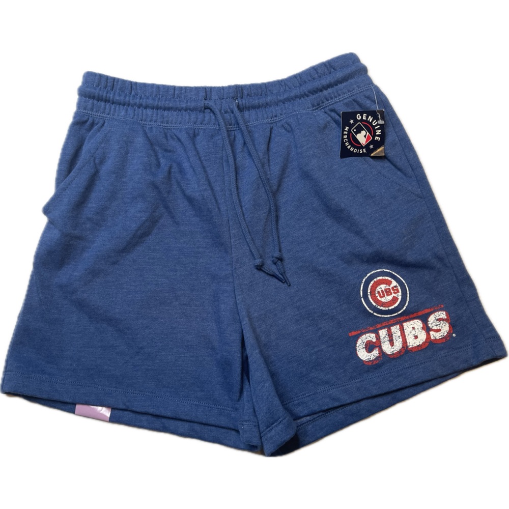 MLB - Women’s Chicago Cubs Athletic Shorts - Blue - Size S - NWT